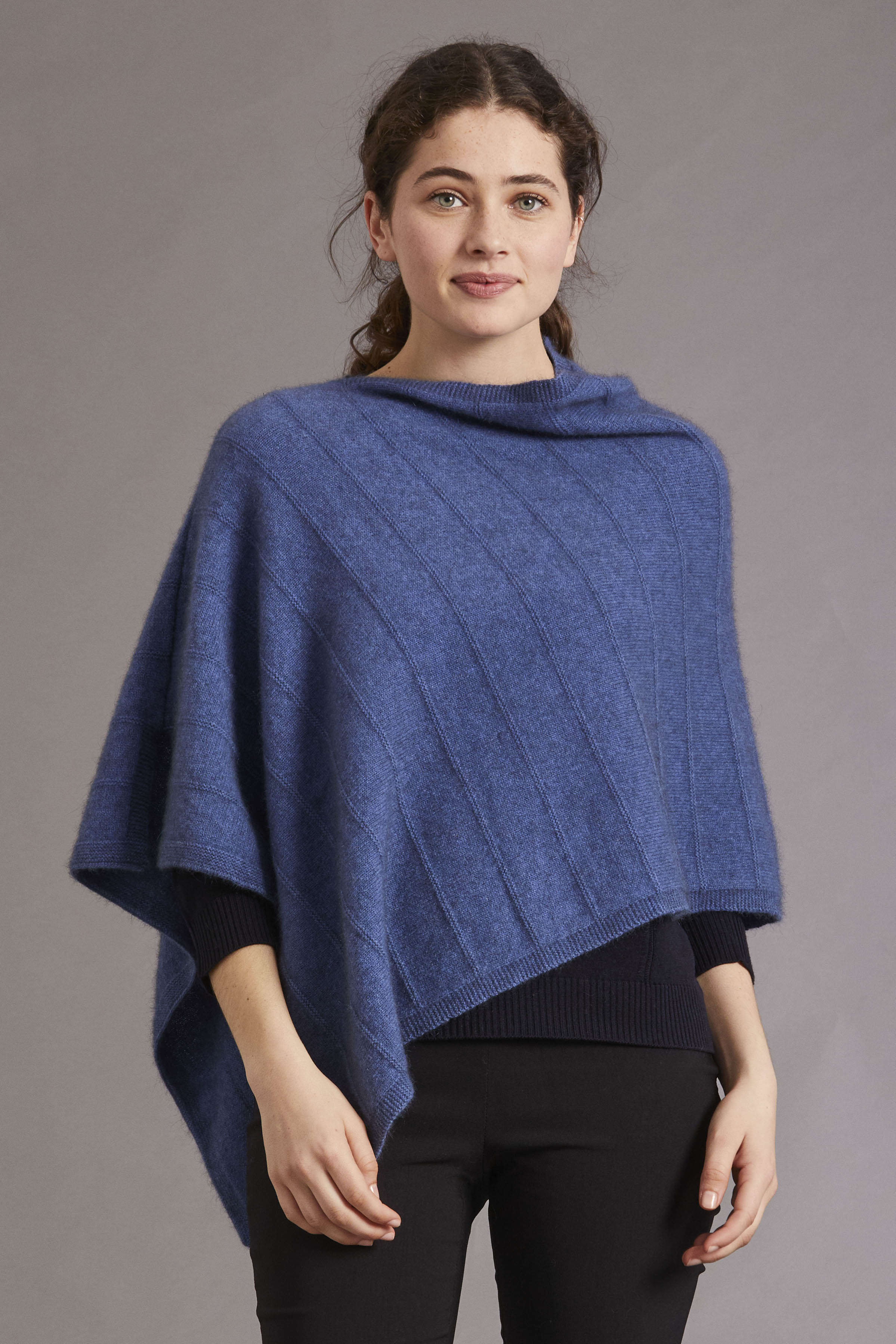 Garter Stitch Poncho