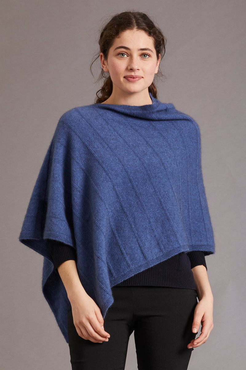 Garter Stitch Poncho