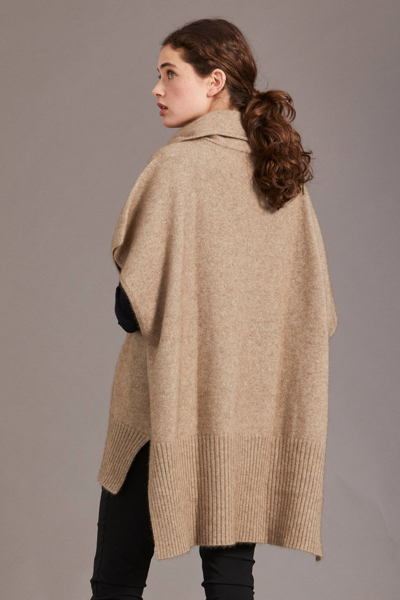 Step Hem Poncho